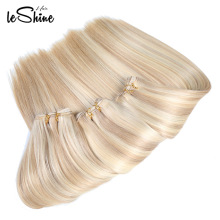 Hot Selling Remy Double Drawn Weft Full Cuticles 36 Inch Blonde Hair Extensions